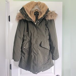 Zara hooded parka